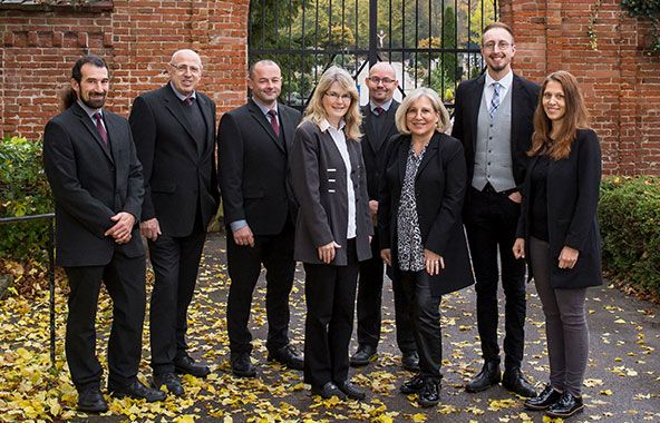 Das Team von Pfefferler Bestattungen